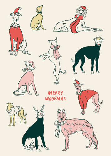 Christmas cards - Season’s Sighthounds